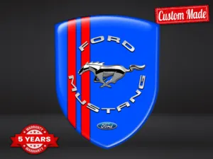 Ford Mustang Große Autosticker Robust Hochwertig Professionell